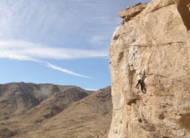Rock Climbing at Joshua Tree National Park